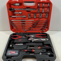 κκ TONE トネ ハンドツール ツールセット コンビネーションツールセット TBP008-1 レッド Aランク