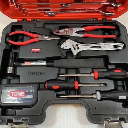 TONE トネ ハンドツール ツールセット コンビネーションツールセット TBP008-1 レッド