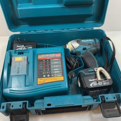 κκ MAKITA マキタ 締め付け工具 インパクトドライバ コードレス式 14.4v 190549 TD130D グリーン Bランク