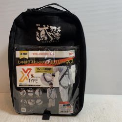 κκ KH基陽 工具関連用品 フルハーネス型安全帯 じゃばらストレッチ FXVGBLL2 ブラック×ブルー Bランク