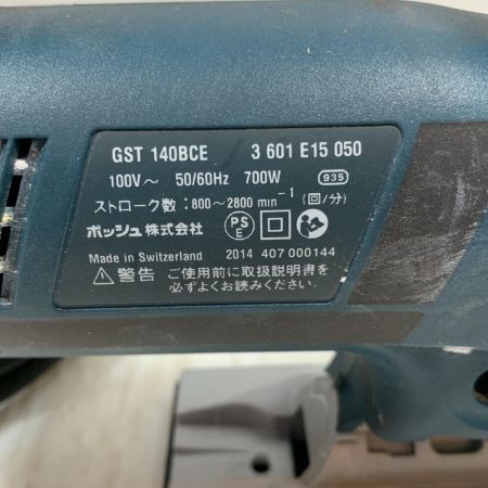  BOSCH ボッシュ 切断工具 ジグソー コード式 100v 407000144 GST140BCE