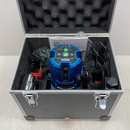  KDS レーザー機器 レーザー墨出し機 緑レーザー RGL-600 ブルー