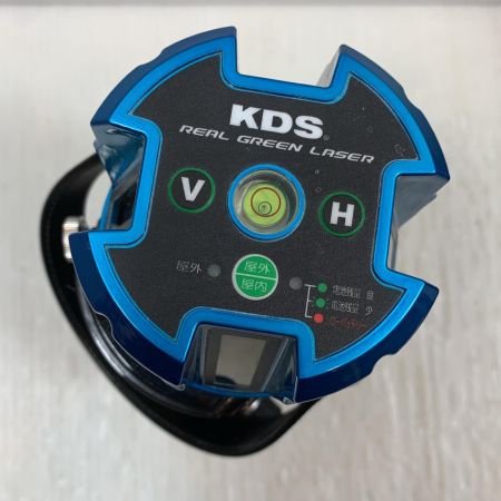  KDS レーザー機器 レーザー墨出し機 緑レーザー RGL-600 ブルー