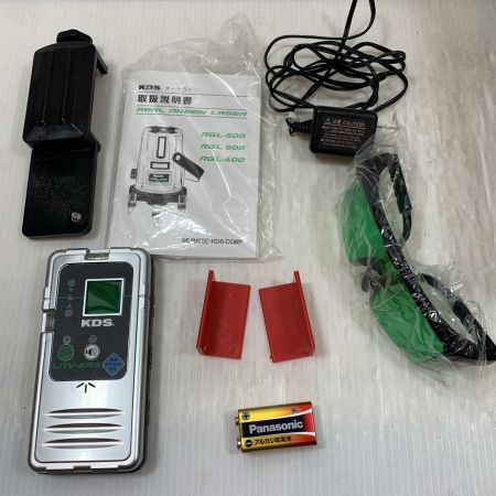  KDS レーザー機器 レーザー墨出し機 緑レーザー RGL-600 ブルー