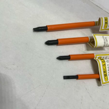  KTC ケーティーシー 絶縁ドライバー4本セット PDEZ-1/4/2/MDWZ-5