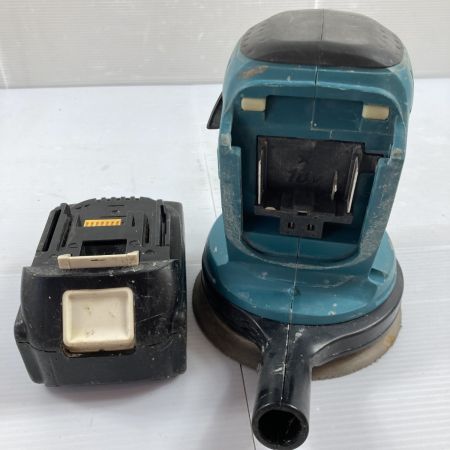  MAKITA マキタ 18V 充電式ランダムオービットサンダー バッテリ1個付 ※PSEマークあり BO180D ブルー