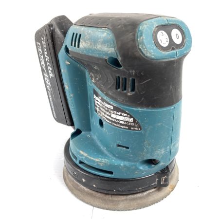  MAKITA マキタ 18V 充電式ランダムオービットサンダー バッテリ1個付 ※PSEマークあり BO180D ブルー
