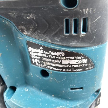  MAKITA マキタ 18V 充電式ランダムオービットサンダー バッテリ1個付 ※PSEマークあり BO180D ブルー