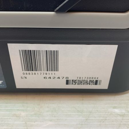  MAKITA マキタ 締め付け工具 インパクトドライバ 18v 6.0Ah 642478 TD173DRGX ブルー