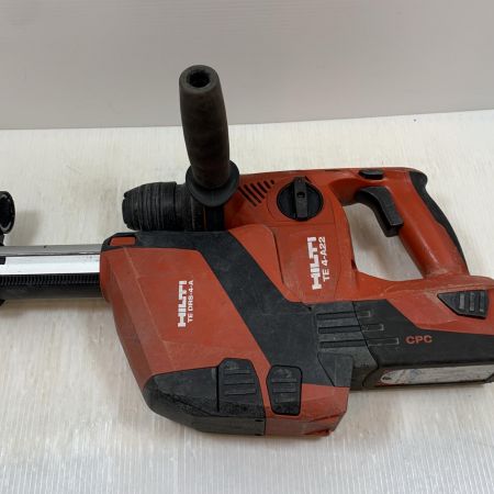  Hilti ヒルティ 締め付け工具 ハンマドリル コードレス式 21.6V 124521 集じんシステムTEDRS-4-Aセット TE4-A22 レッド
