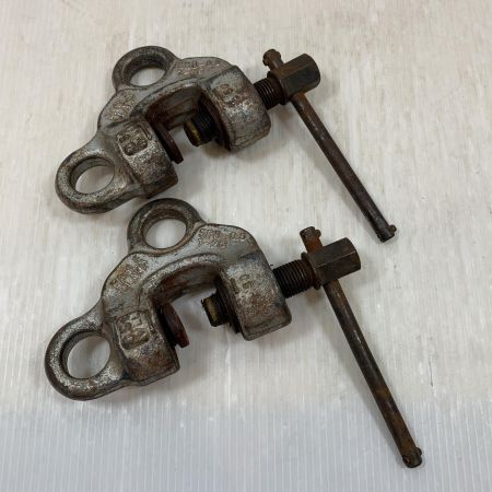  イーグルクランプ 工具 ねじ式全方向クランプ 1-25 2個セット SBB-0.5