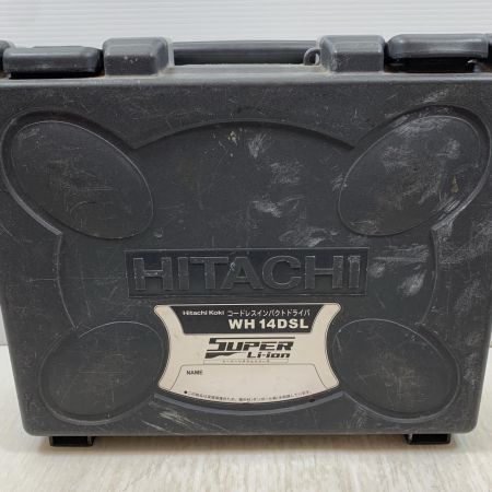  HITACHI 日立 締め付け工具 インパクトドライバ 14.4v WH14DSL