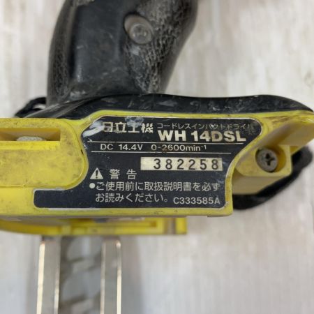  HITACHI 日立 締め付け工具 インパクトドライバ 14.4v WH14DSL