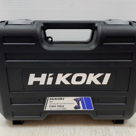  HiKOKI ハイコーキ 締め付け工具 インパクトドライバ 18v 2.0Ah FWH 18DA(BG)
