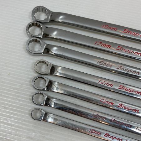  Snap-on スナップオン ハンドツール 両口メガネレンチ Snap-on XBM 7本セット XBM