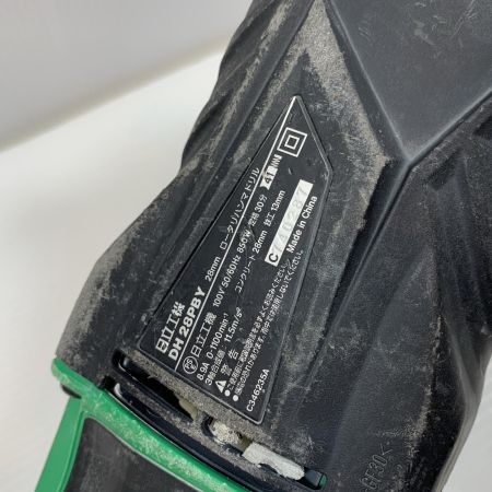  HITACHI 日立 締め付け工具 ハンマドリル コード式 100v  DH28PBY グリーン×ブラック