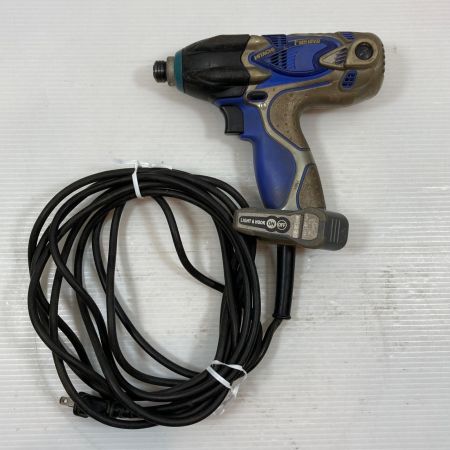  HITACHI 日立 締め付け工具 インパクトドライバ コード式 12mm 100v 490057 FWH12VD ブルー