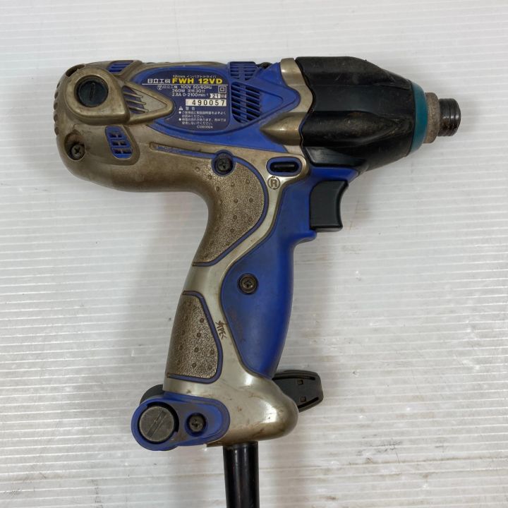 Hitachi インパクト HITACHI 日立 締め付け工具 インパクトドライバ コード式 12mm 100v