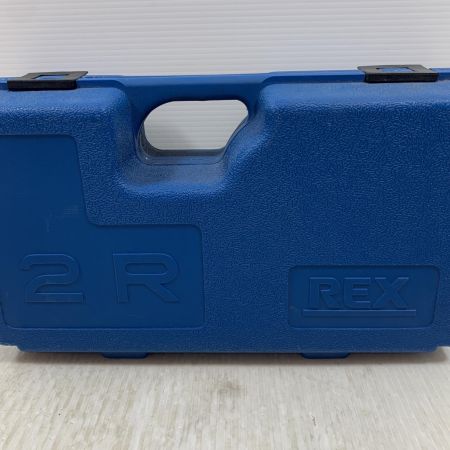  REX レッキス 切断工具 ねじ切り ケース・ダイス付 2R レッド