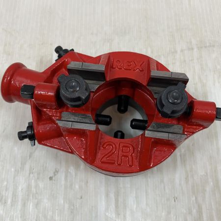  REX レッキス 切断工具 ねじ切り ケース・ダイス付 2R レッド