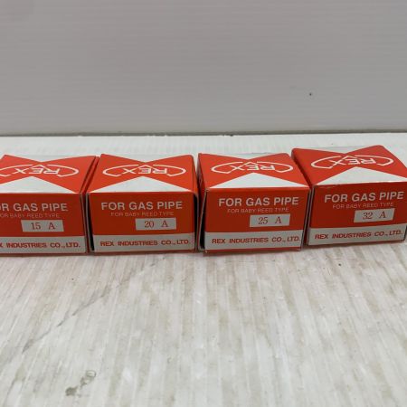  REX レッキス 切断工具 ねじ切り ケース・ダイス付 2R レッド