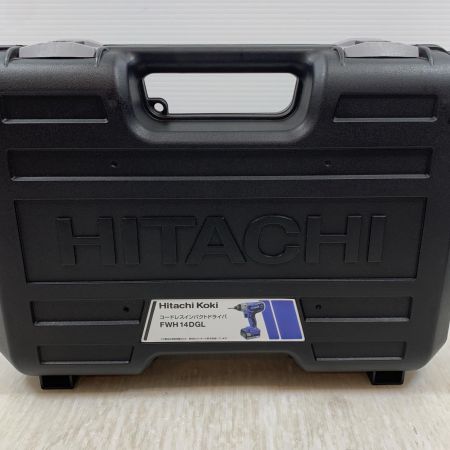  HITACHI 日立 締め付け工具 インパクトドライバ コードレス式 14.4v J646199 FWH14DGL パープル