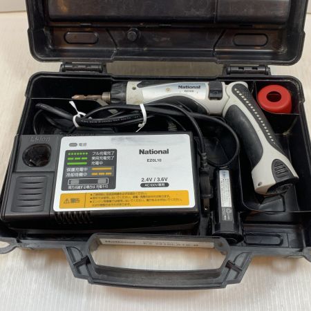  National ナショナル 締め付け工具 ドリルドライバ コードレス式 3.6v EZ7410 グレー