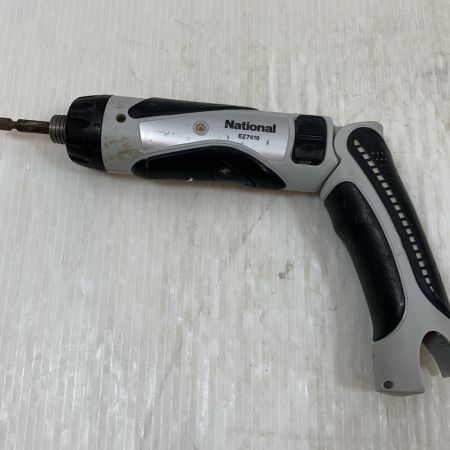  National ナショナル 締め付け工具 ドリルドライバ コードレス式 3.6v EZ7410 グレー