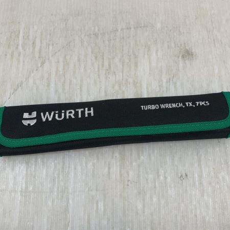  WURTH ハンドツール レンチセット ダブルジョイント式ターボレンチ 0715 312