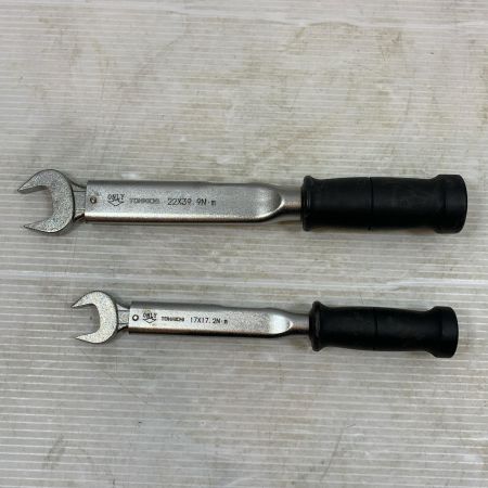  TOHNICHI ハンドツール トルクレンチ 2本セット 17x17.2N/22x39.9N