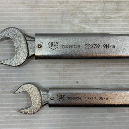  TOHNICHI ハンドツール トルクレンチ 2本セット 17x17.2N/22x39.9N