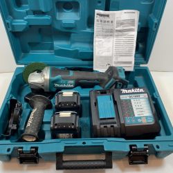 κκ MAKITA マキタ 研磨工具 ディスクグラインダー コードレス式 100mm 18v 6.0Ah 47707 GA418D ブルー Bランク