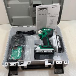 κκ MAKITA マキタ 締め付け工具 インパクトドライバ コードレス式 18v 1.5Ah 0176687 MTD002D グリーン Aランク