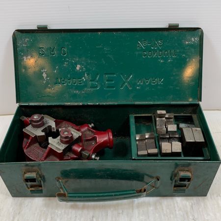  REX レッキス 切断工具 ネジ切り ダイス一部欠品 2RC レッド
