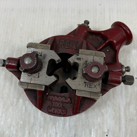  REX レッキス 切断工具 ネジ切り ダイス一部欠品 2RC レッド