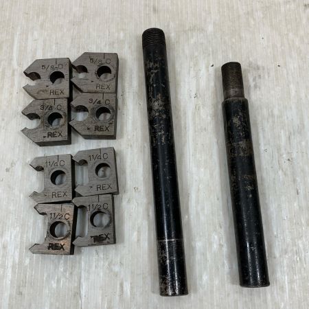  REX レッキス 切断工具 ネジ切り ダイス一部欠品 2RC レッド