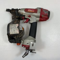 κκ MAX マックス エアツール エアネイラ 常圧  450S レッド Cランク