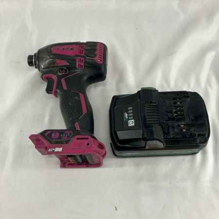 HiKOKI ハイコーキ 締め付け工具 インパクトドライバ コードレス式 36v 201521 WH36DA ショッキングピンク