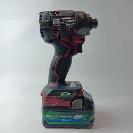 HiKOKI ハイコーキ インパクトドライバ WH36DC パープル コードレス式 36v 充電池1個付 