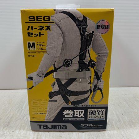  TAJIMA タジマ 工具関連用品 フルハーネス型安全帯 巻取式ダブルランヤード Mサイズ A1GSMER-WL2BK