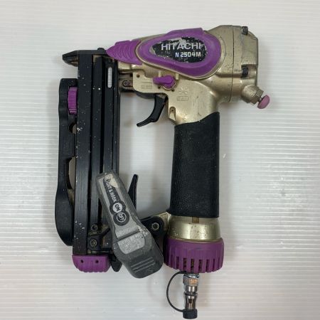  HITACHI 日立 工具 エアツール エアタッカ ケース付 常圧 N2504M バイオレット