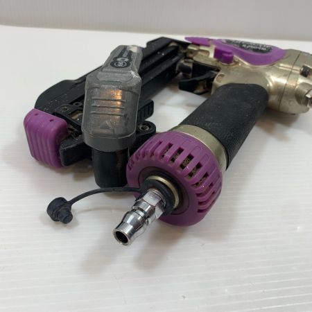  HITACHI 日立 工具 エアツール エアタッカ ケース付 常圧 N2504M バイオレット