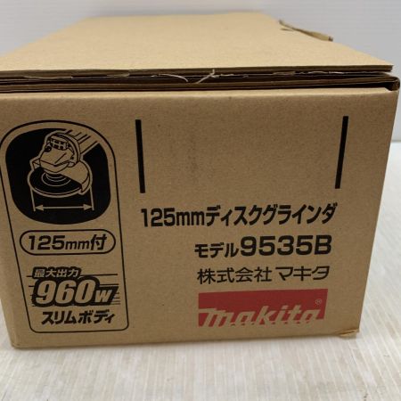  MAKITA マキタ 研磨工具 グラインダー 125mm 191047 9535B