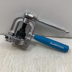 κκ SUPERTOOL ハンドツール フレキ管ツバ出し工具   TH406R Aランク