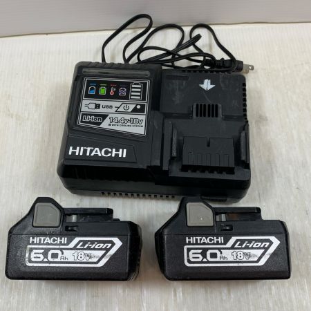  HITACHI 日立 締め付け工具 インパクトドライバ コードレス式 18v 6.0Ah D505318 WH18DDL2 グリーン