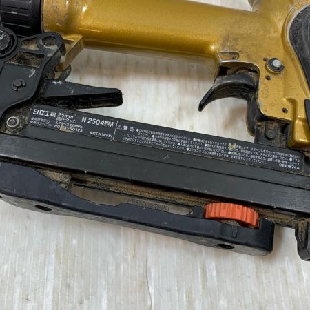  HITACHI 日立 エアツール エアタッカ 高圧 25mm 770027 N2504HM ゴールド