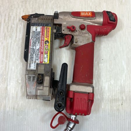  MAX マックス エアツール  ケース付 高圧 11C21900F HA-50P2(D) レッド