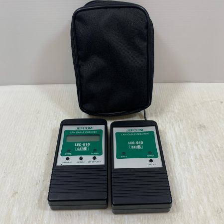  JEFCOM 工具関連用品 LANケーブルチェッカー LEC-910