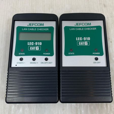  JEFCOM 工具関連用品 LANケーブルチェッカー LEC-910