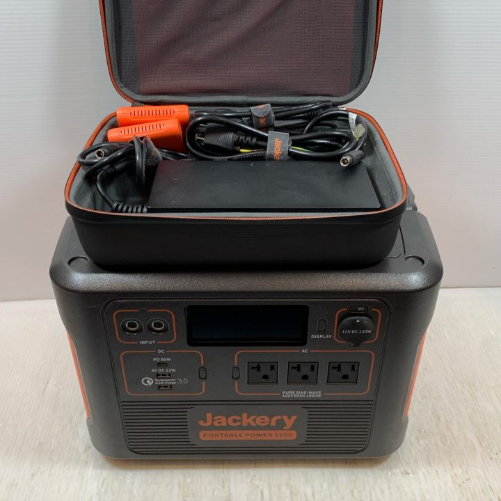 Jackey PTB152 ポータブル電源 中古品 ソーラーパネル付 【ハンズ